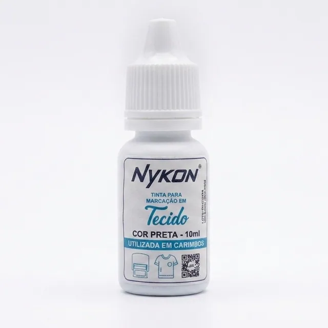 Tinta para tecido — preto